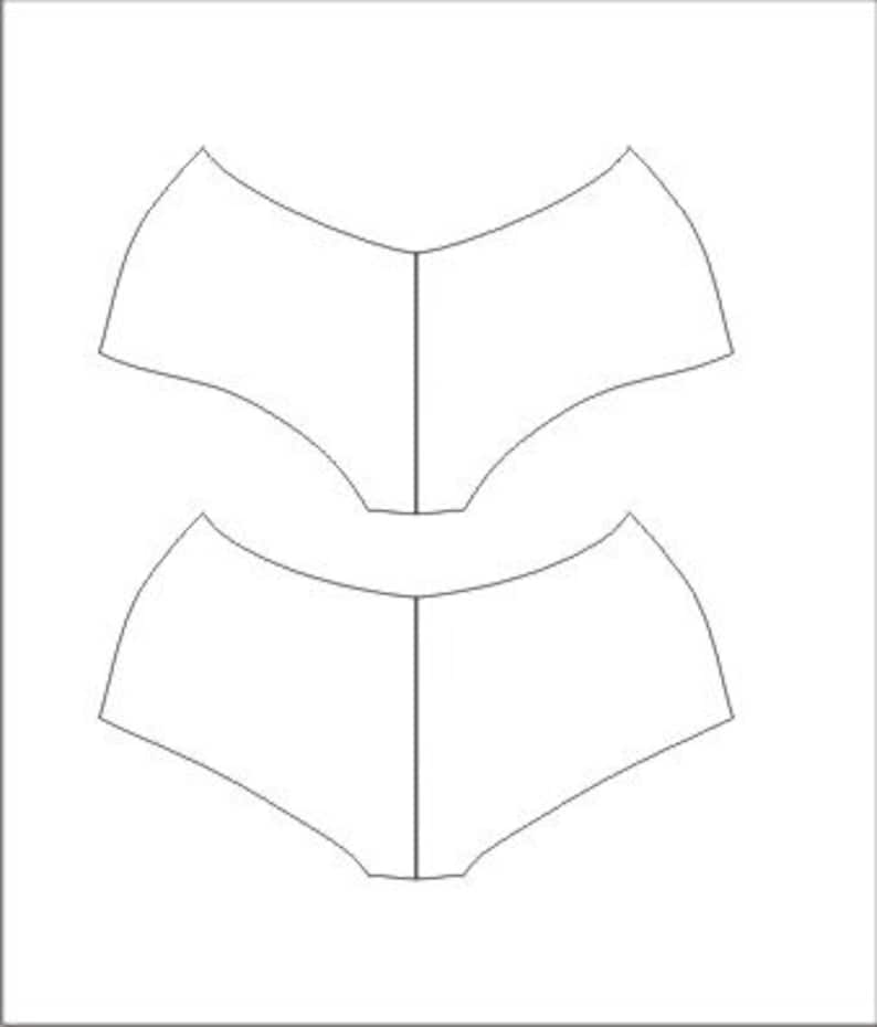 Cheeky Panties Pattern PDF Etsy