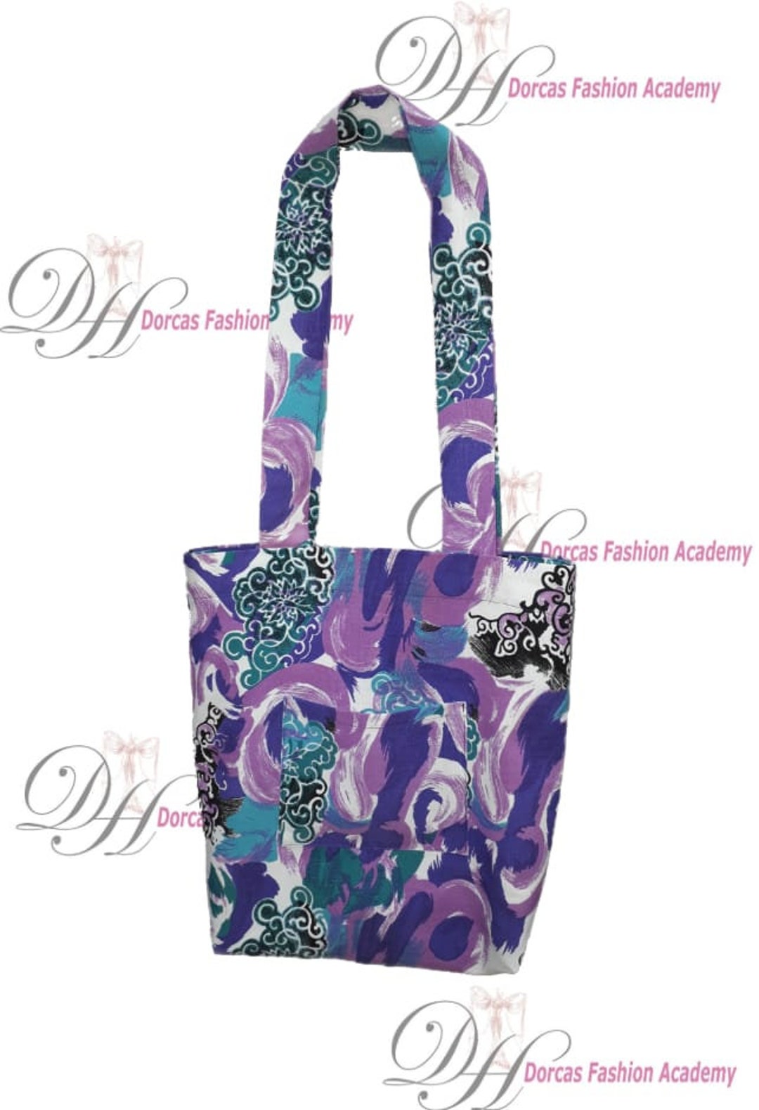 The Sew Easy Big Tote Bag - with a Zipper!