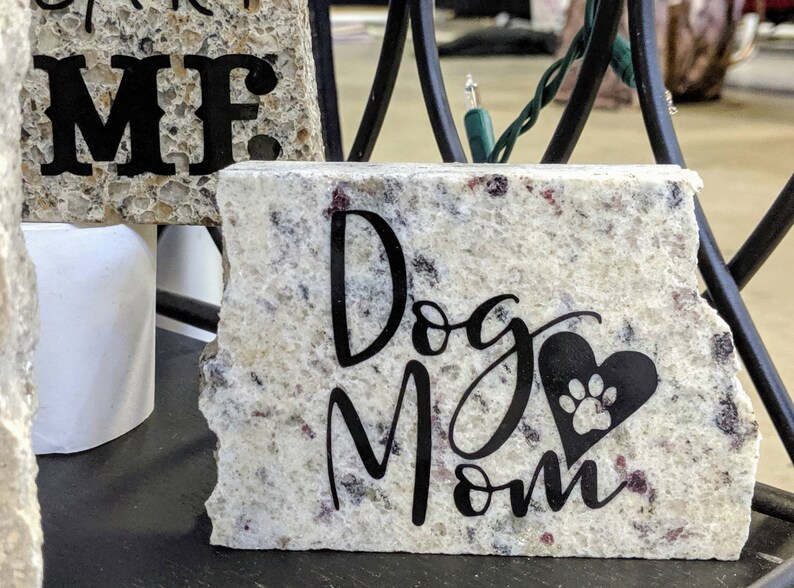 Dog Mom Original Granite Decor