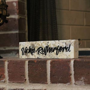 Customized Granite Name Plate image 2