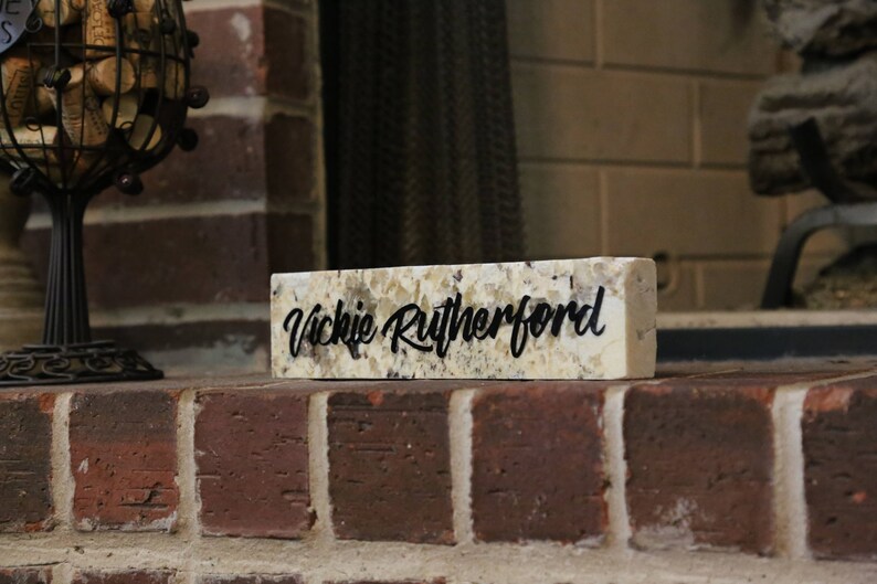 Customized Granite Name Plate image 2