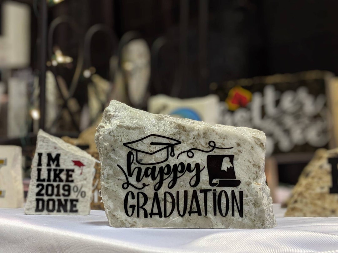 Happy Graduation- Original Granite Decor - Etsy