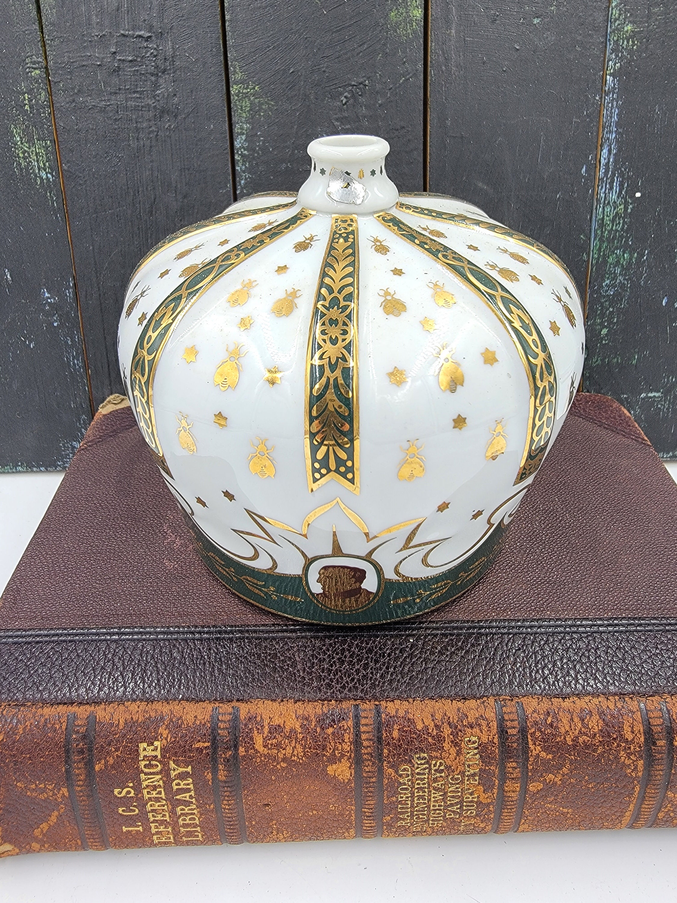 ブランデー SEMPE Armagnac Napoleon Limoges 750ml Limoges Armagnac Sempe Napoleon Decanter France 750ML Bottle, No