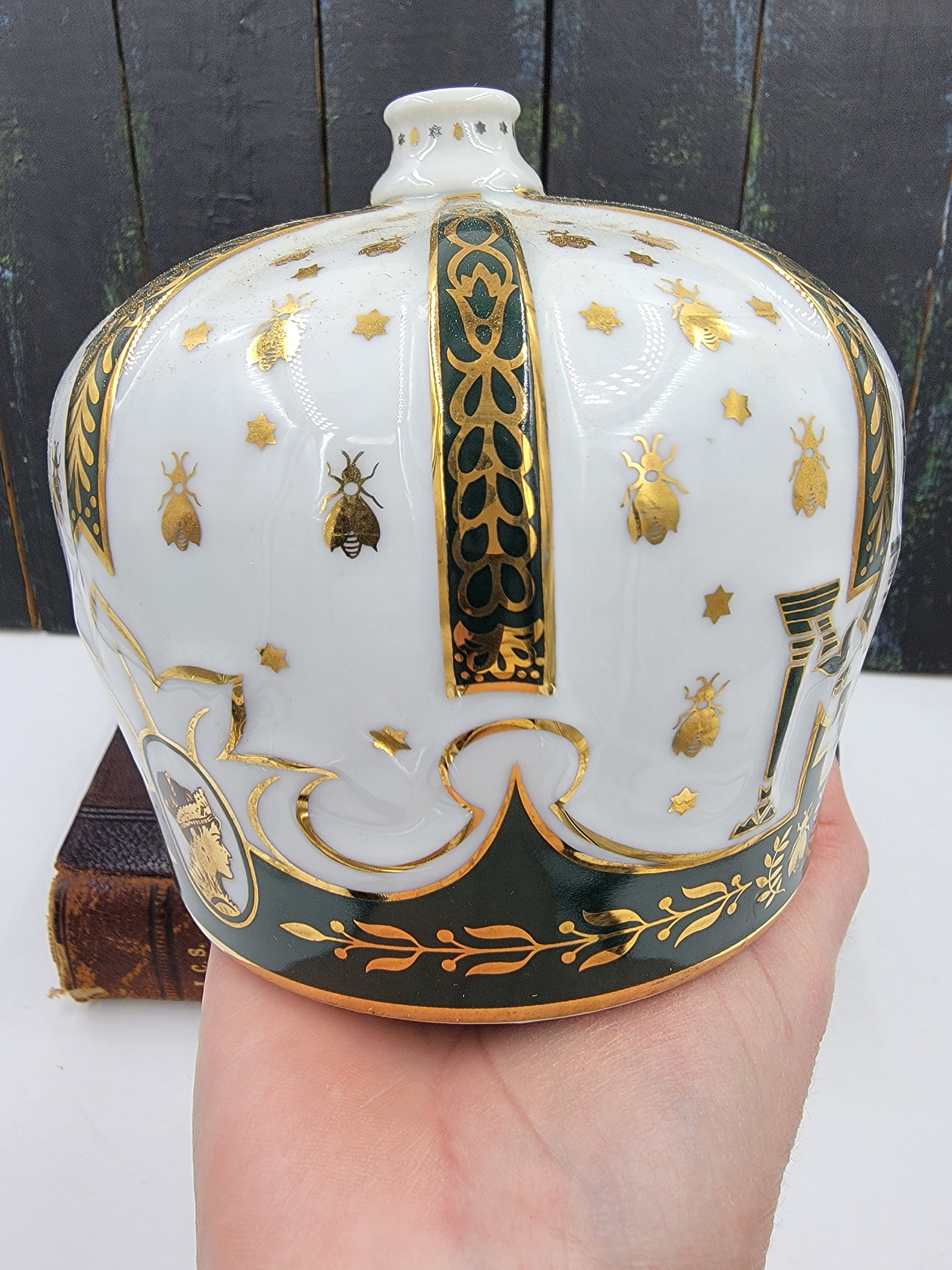 Limoges Armagnac Sempe Napoleon Decanter France 750ML Bottle, No