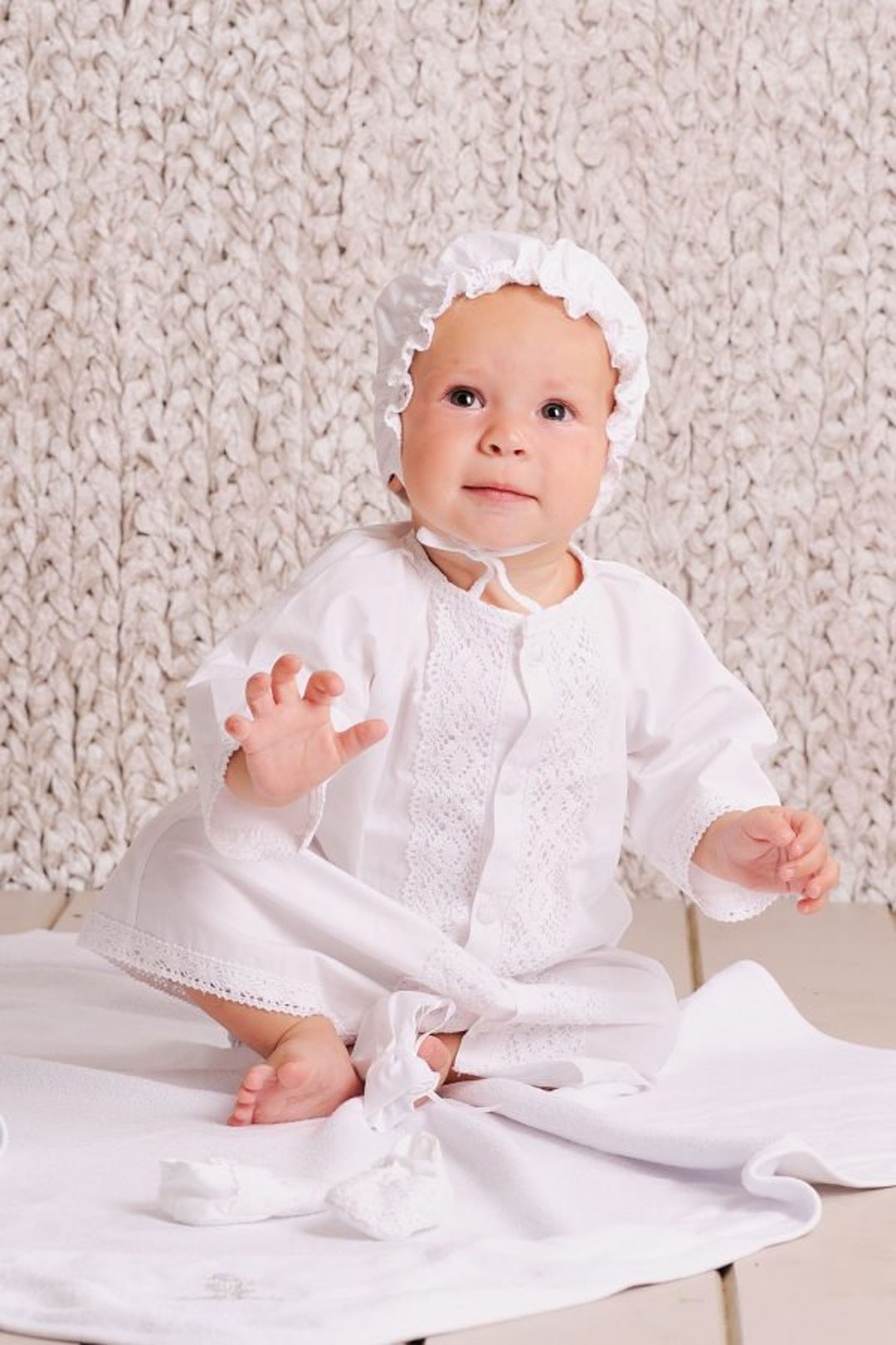 100% Natural Organic Christening Outfits for Boys Toddler Baby - Etsy