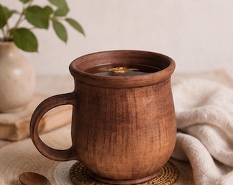 Pottery gifts for men Pottery anniversary gifts, Handthrown Stoneware Mug, Stoneware, Clayware, Handmade pottery coffee mug, Rustic tea mug