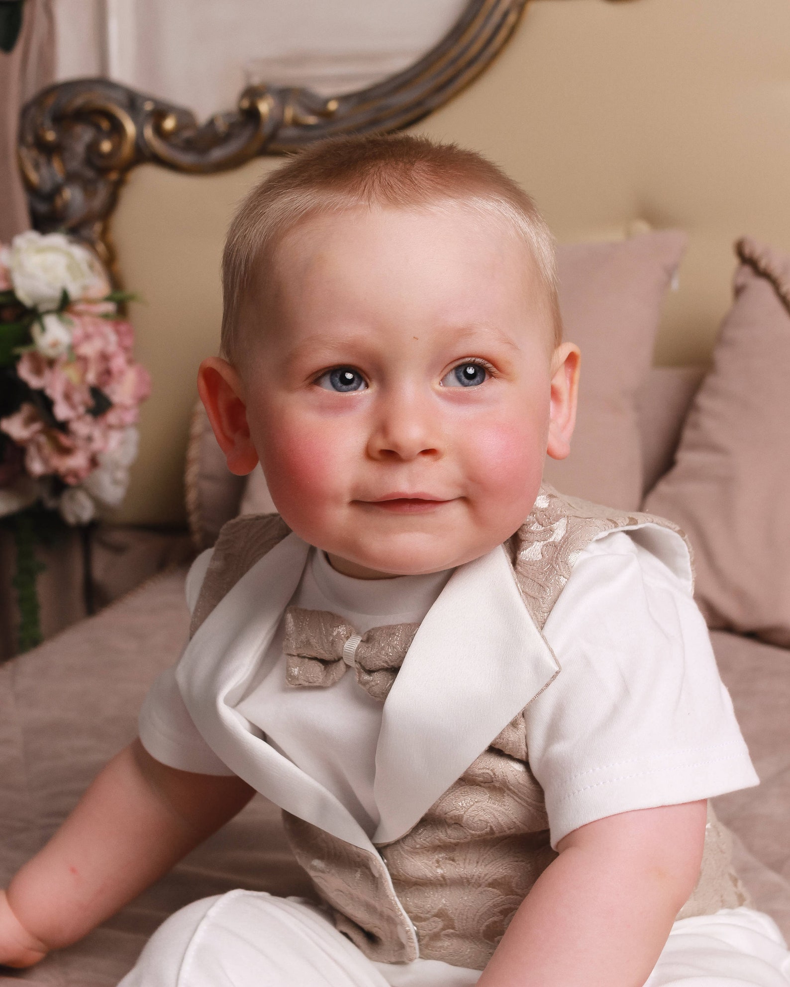 Christening Outfits for Boys First Birthday Outfit White Etsy