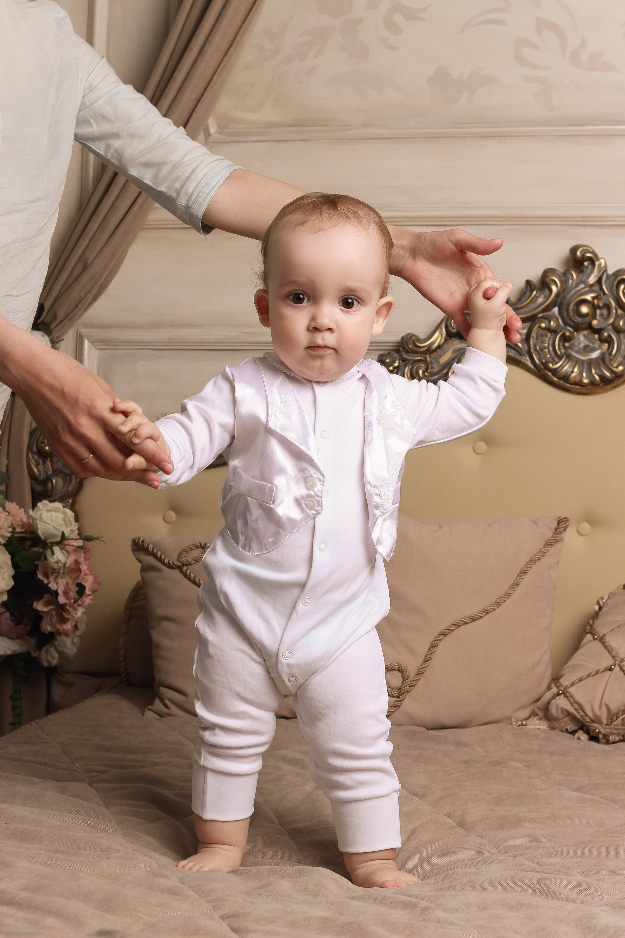 Boy baptism outfit christening set white baptism outfit Etsy