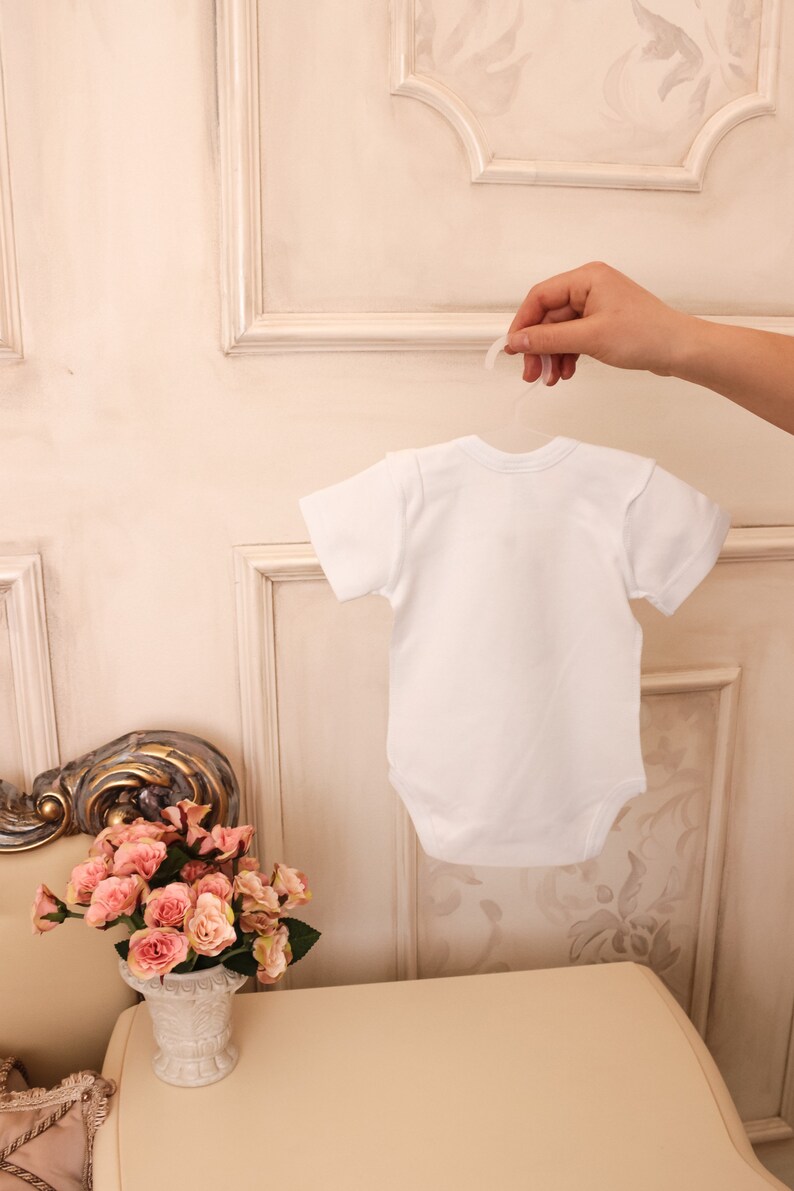 Baby Boy Bow Tie Onesie White Short Sleeve Romper Baptism Etsy