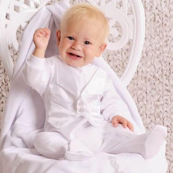 Tenues de baptême pour garçons, baptême tenue bébé garçon, tout-petit bébé, tenues personnalisées pour les garçons de bébé, nouveau-né tenues de photographie garçon