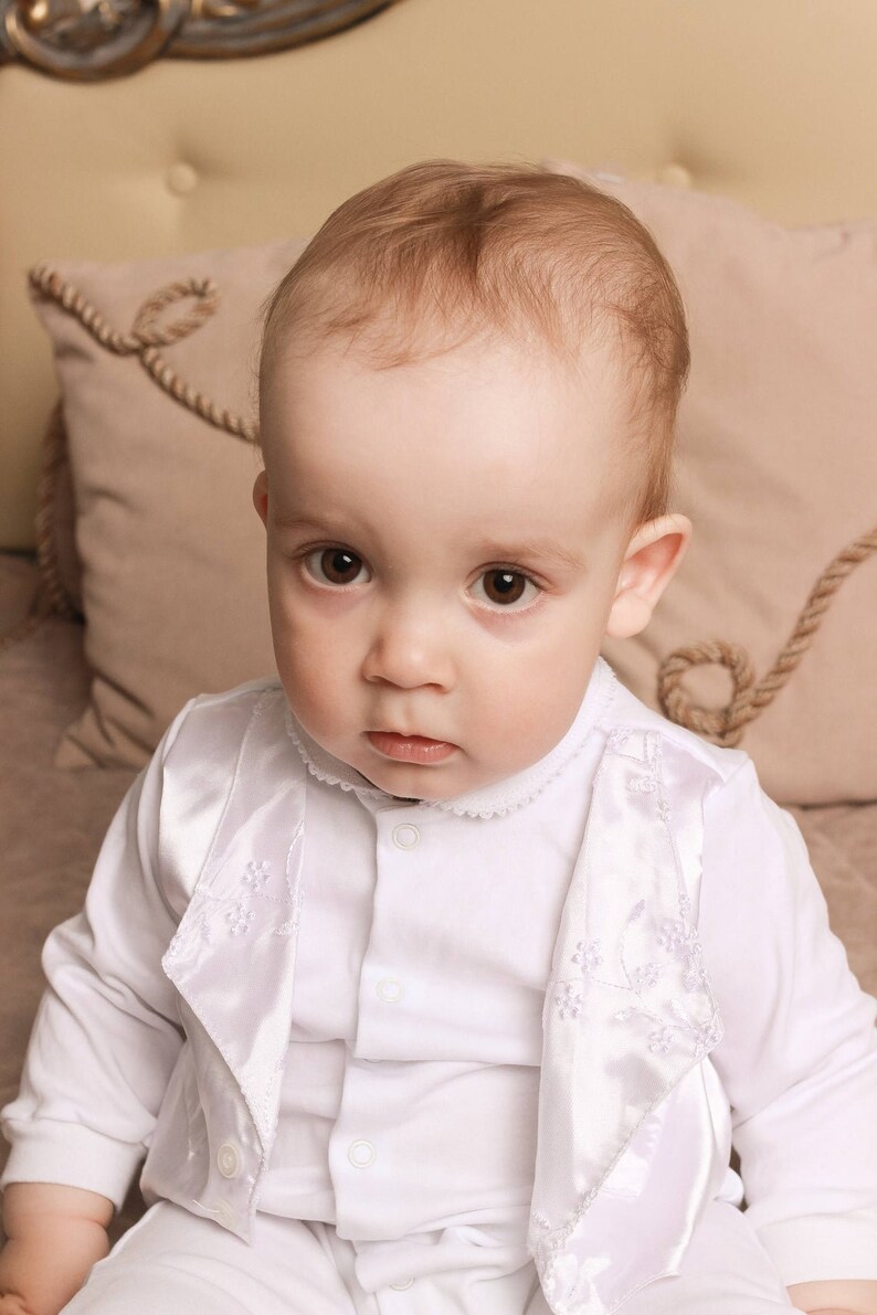 Christening Outfits for Boys Baptism Outfit Baby Boy Toddler Etsy