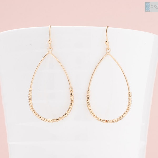 Teardrop Wedding Earrings Etsy