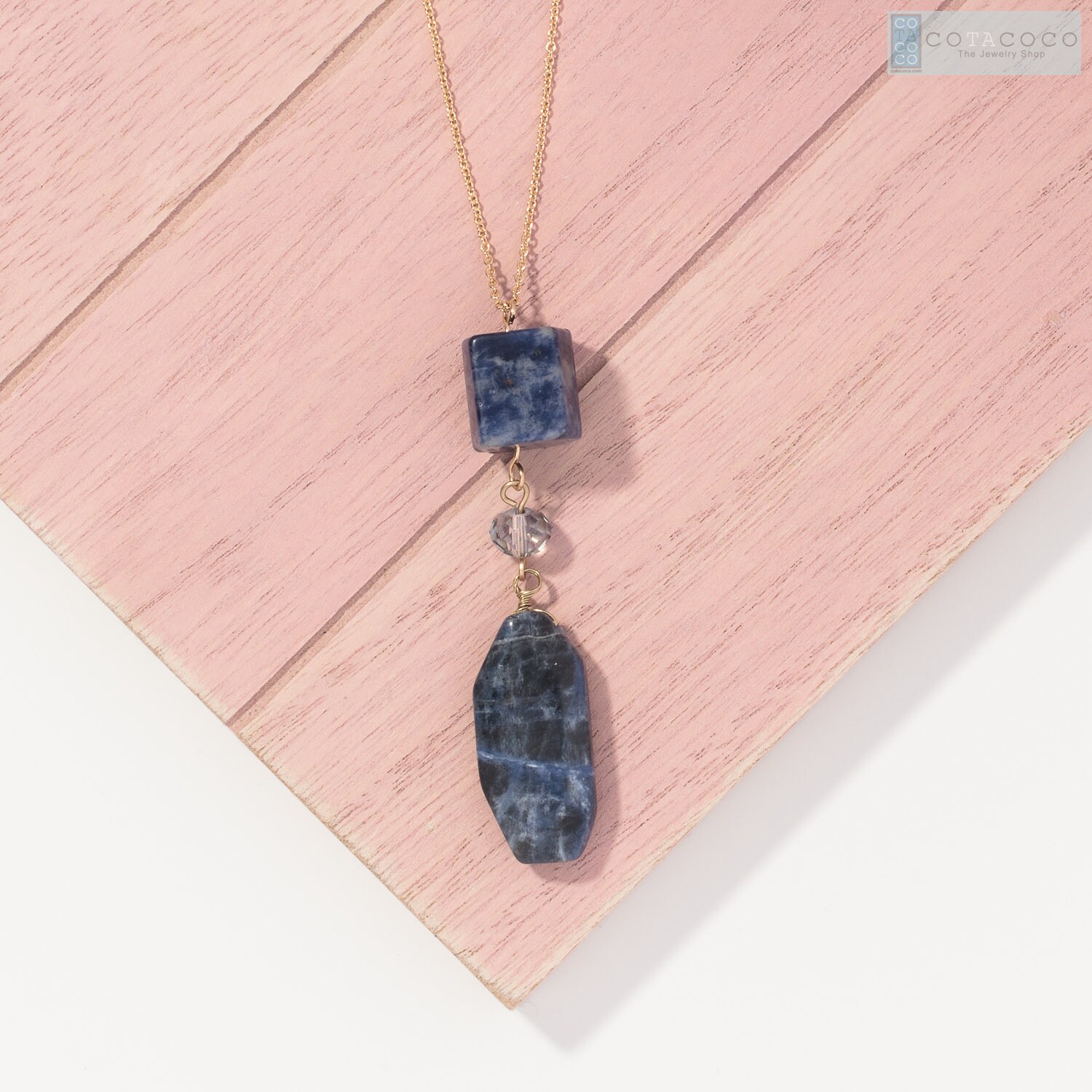 Raw quartz necklace Rose quartz necklace Amethyst necklace Etsy