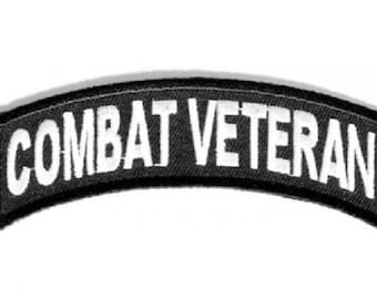 6436 Veteran H41 AIRBORNE with U.S 4 x 1.5 iron on Top Rocker patch