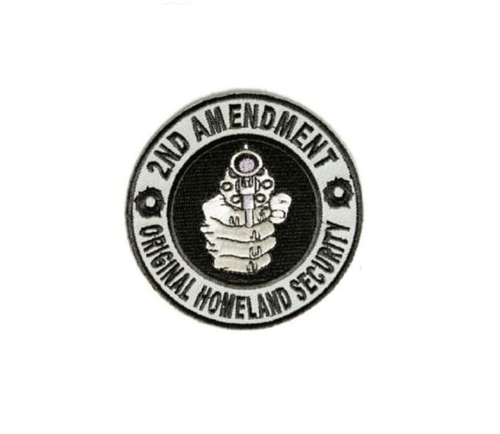 2 Amendment Patch Second Amendment: Original Homeland Security 3