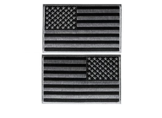Hero's Pride IR US Flag Full Color with Hook and Loop Attachment