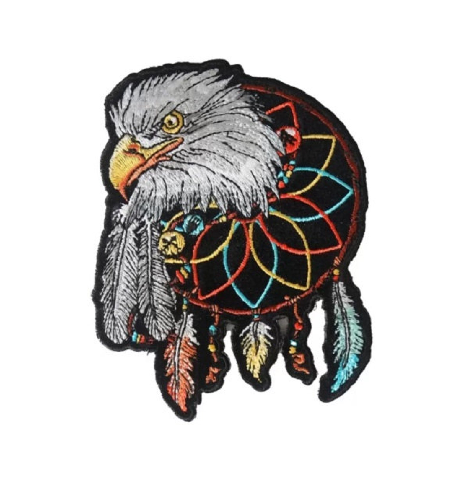 EAGLE Feathers DREAM CATCHER 41/2 X 35/8 Iron on Etsy