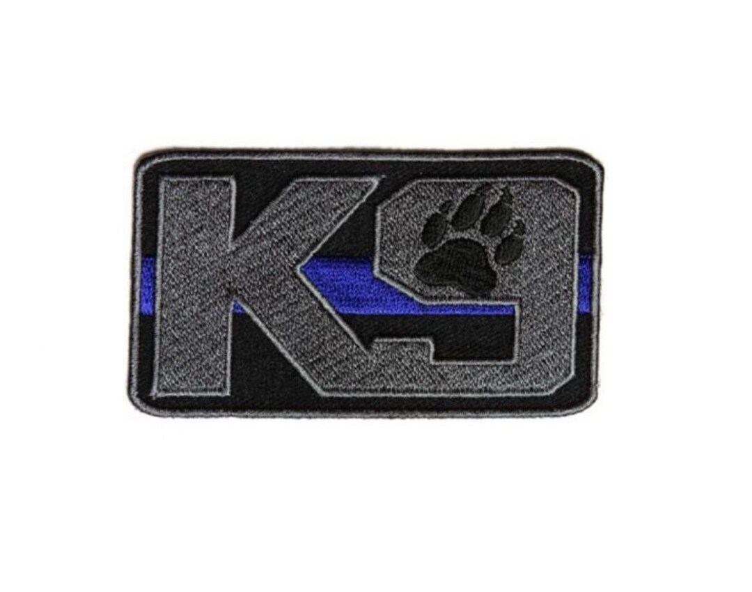LEGEEON Sheepdog Shoulder Tab Thin Blue Line SWAT Tactical Morale Hook And Loop Patch