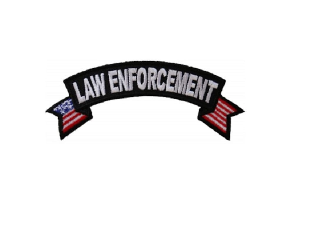 LAW ENFORCEMENT American Flag 4