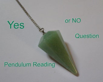 Conseils psychiques de lecture au pendule, réponse oui ou non à une question. Réponse dans les 24 heures.