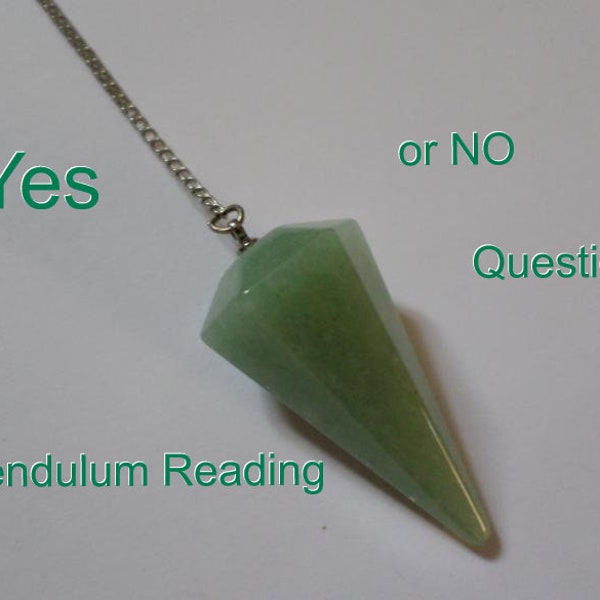 Pendulum Reading Psychic Guidance  , Yes or No question answered. Reply within 24 hours.