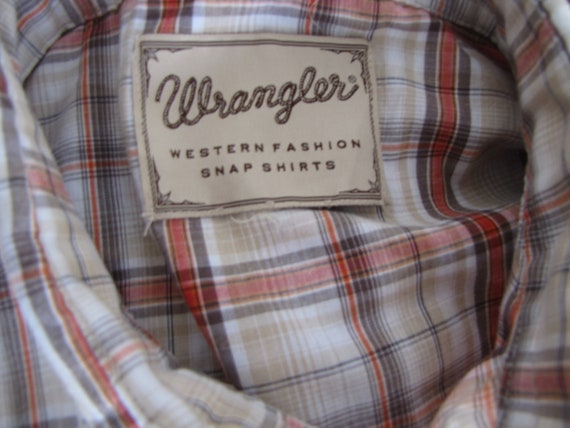 Wrangler Western Long Sleeve Pearl Button Snap Sh… - image 2