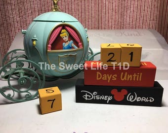 Disney Countdown Blocks - Etsy
