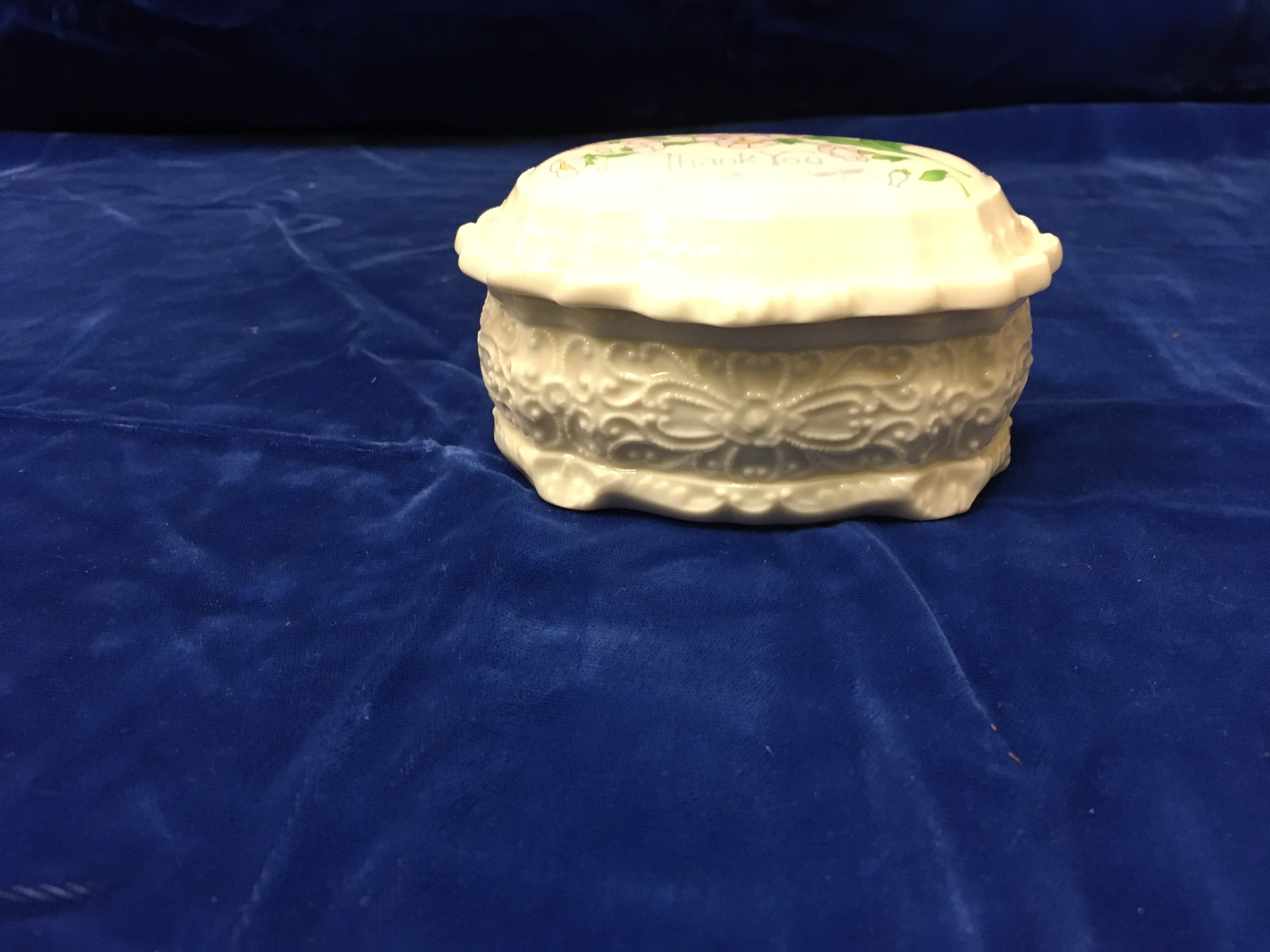 Vintage Ceramic MusicTrinket Box 1990 The San Francisco Etsy