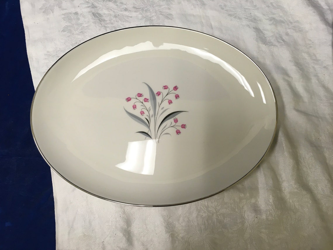 Vintage 2 Princess China -“flair” - True-tone USA Oval Platters. - Etsy
