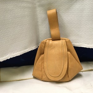 Chaos Leather Collection Folded Bag.
