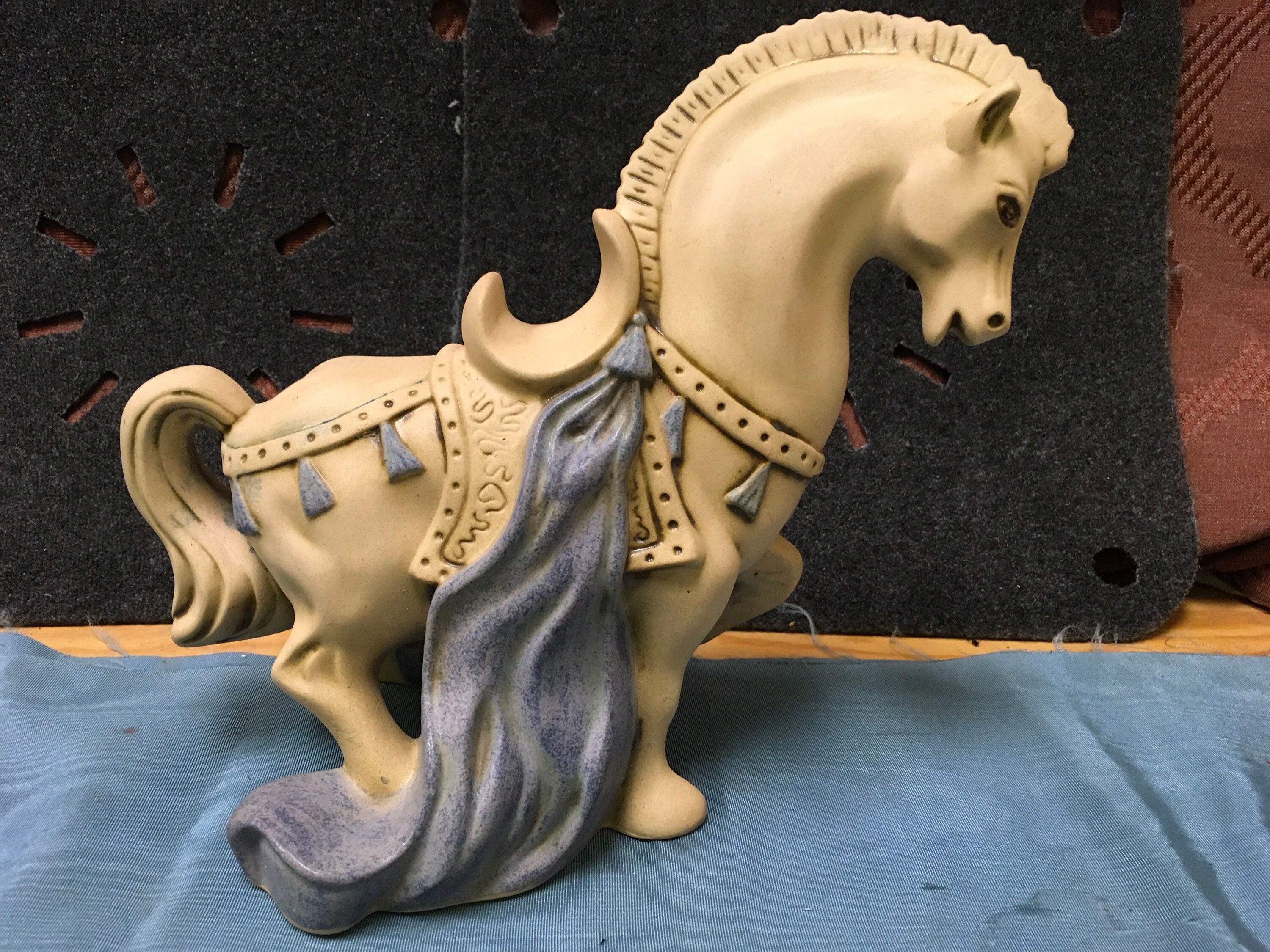 trojan horse figurine