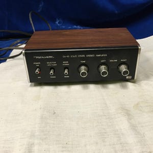 ビンテージ リアルな SA-10 ソリッド ステート ステレオ アンプ - 1970 年代 - 未テスト。