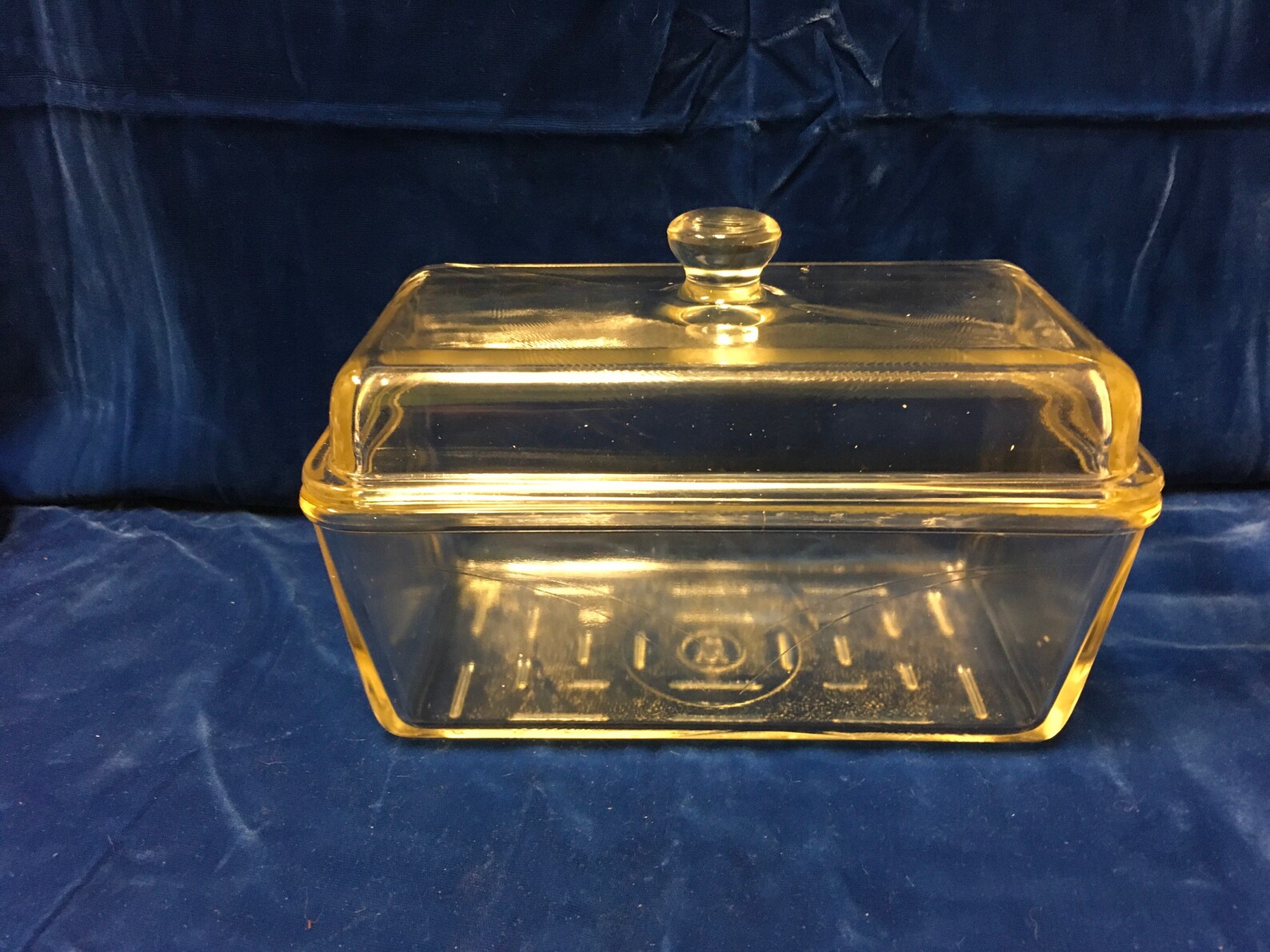 Vintage Westinghouse Pale Yellow Refrigerator Glass Loaf Dish Etsy
