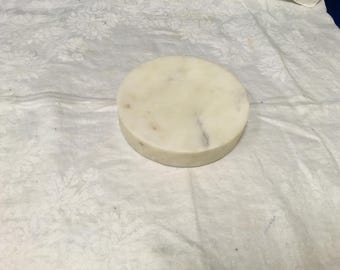 Round Marble Soap Dish - India