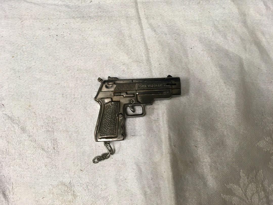 Vintage Victory Eagle Pistol Cigarette Lighter M92F Etsy