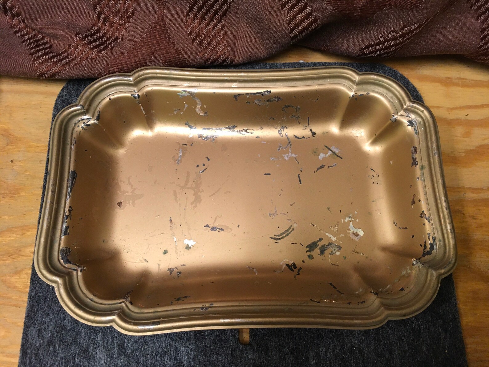 Vintage Silver Plated Covered Serving Tray. Etsy