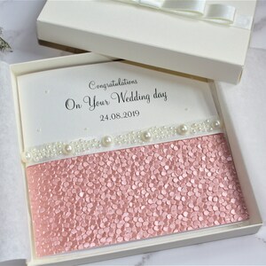 Biglietto di auguri personalizzato, matrimonio di perle, anniversario, compleanno, festa della mamma, regalo. 21° 30° 40° 50° 60° 70° 80° 90° 100°