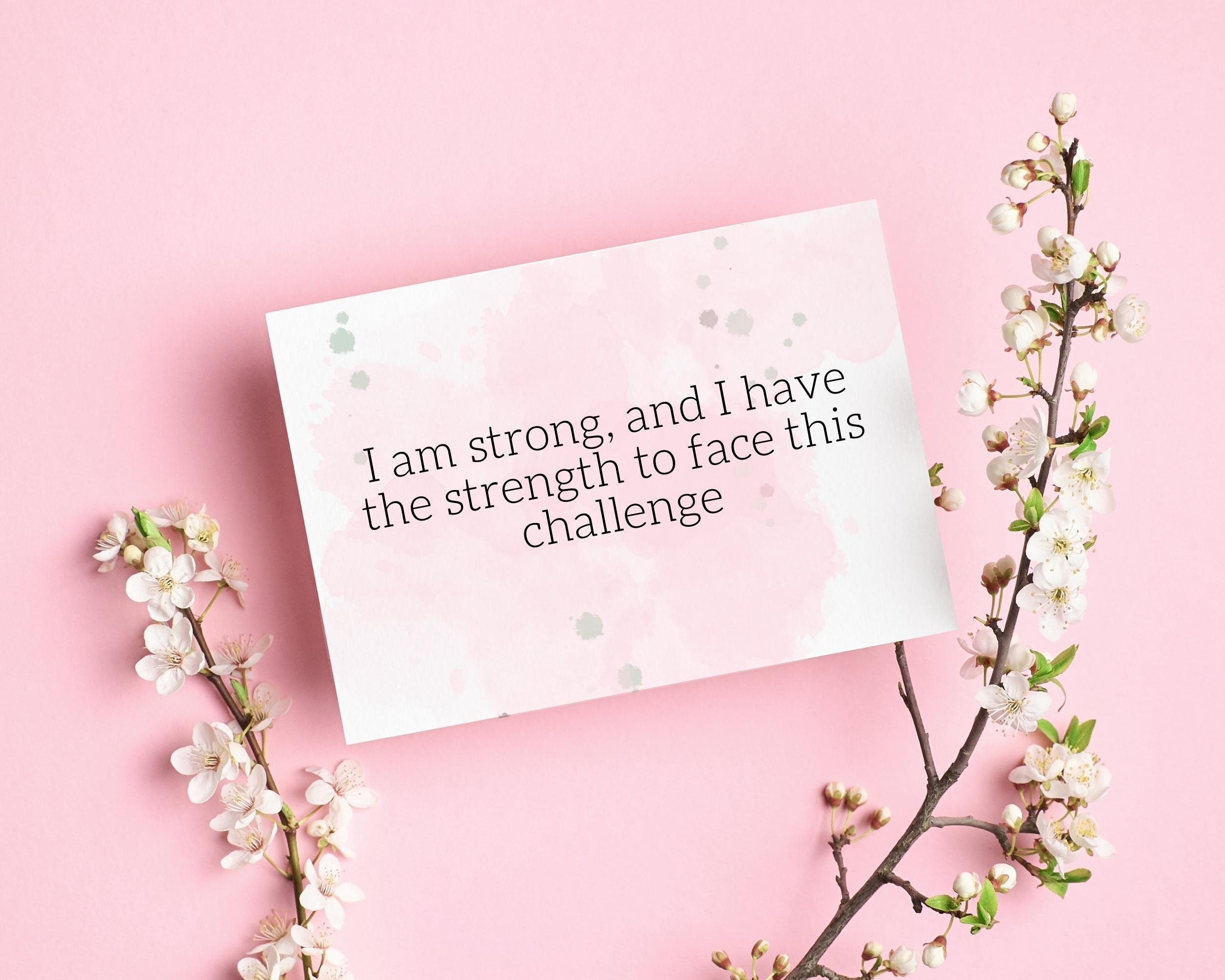 Positive Affirmation Cards for Depression Instant Download - Etsy