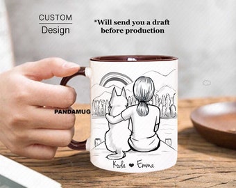 Mug humour Animal - Mouton - La vie ne tient - RGBCréation à Voisins Le  Bretonneux