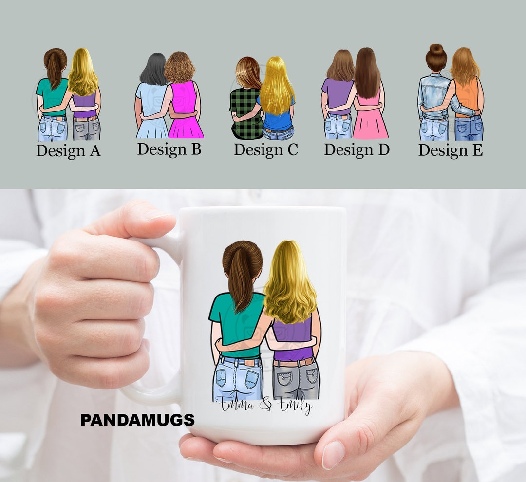 Custom Best Friend Mug, Soul Sister Mug, Sister Mug, Sister Gift, Best ...