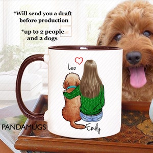 Custom Goldendoodle Mug, Goldendoodle Mom Mug, Goldendoodle Dad Mug, Goldendoodle Lover Mug, Goldendoodle Lover Gift