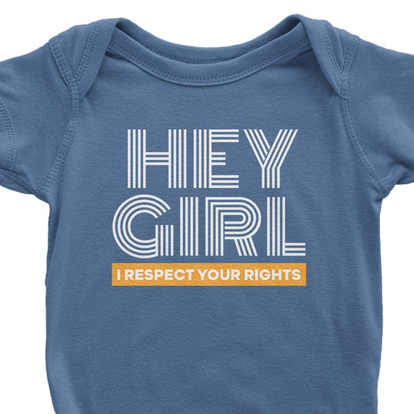 Hey Girl Onesie | Boys Feminist Shirt | Feminist Boys Onesie | Kids Feminist Shirt  | Kids Feminist Gift | Tiny Feminist | Boys Will Be Good