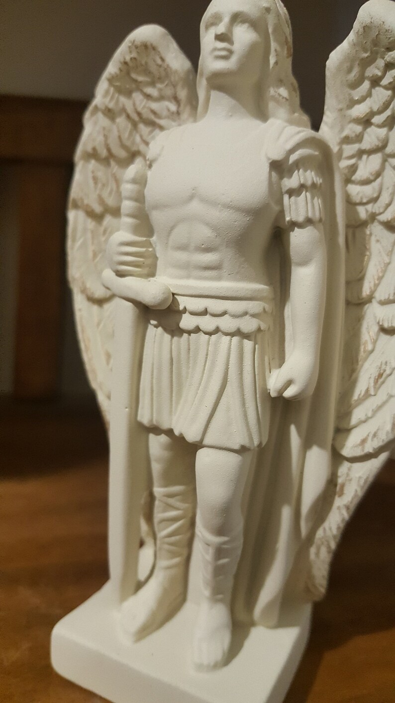 Archangel Michael Statue The  Mighty Spiritual Protector Gift image 5
