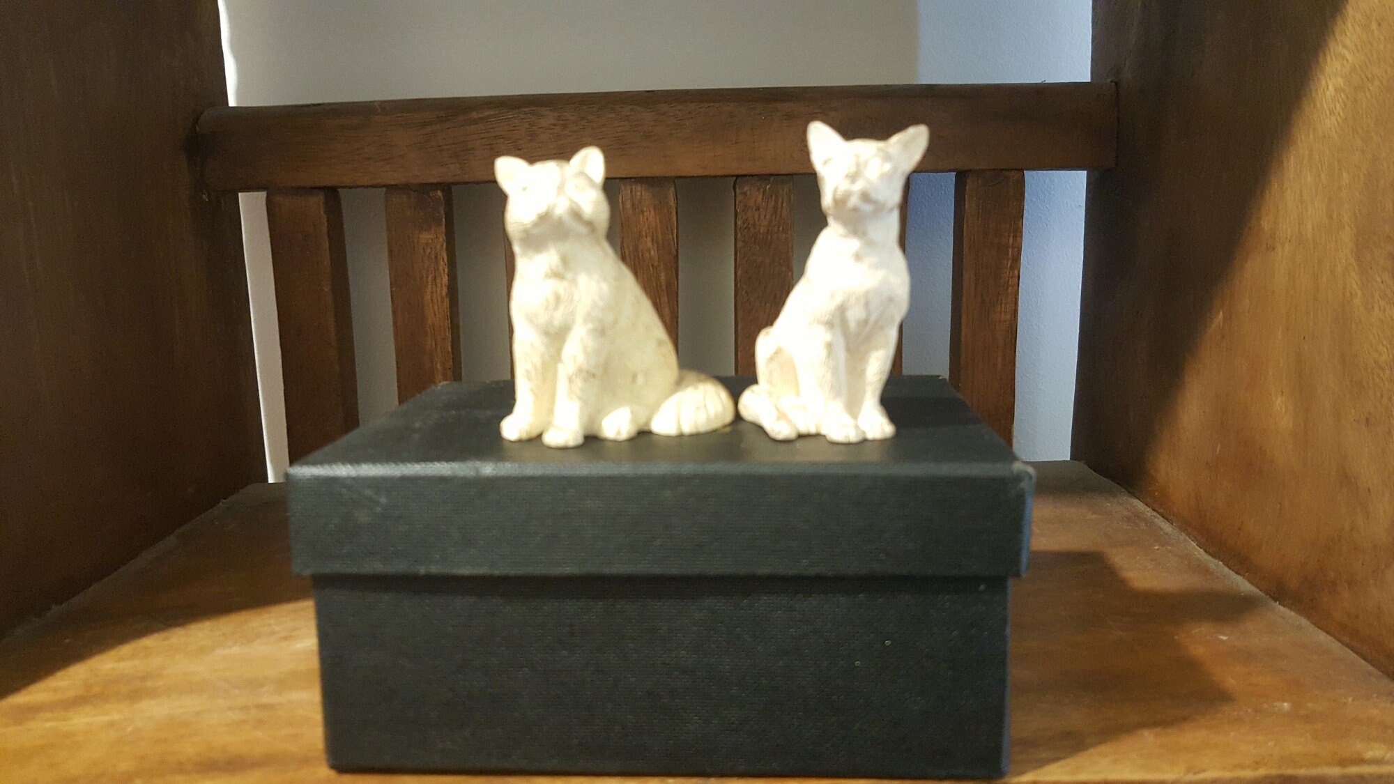 Cat Statues in Brushed Gold For those that love our furry Etsy