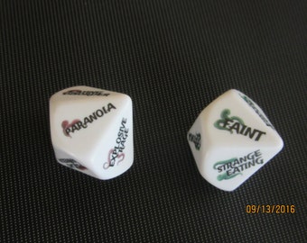 Dados de locura de Cthulhu