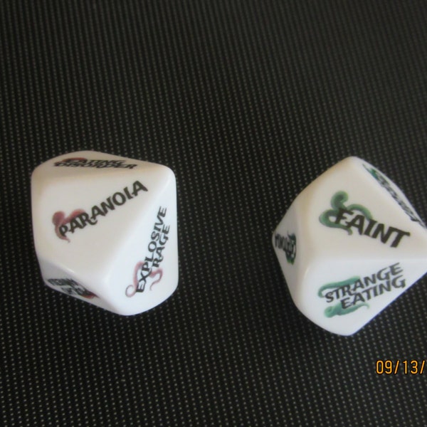 Cthulhu Insanity Dice