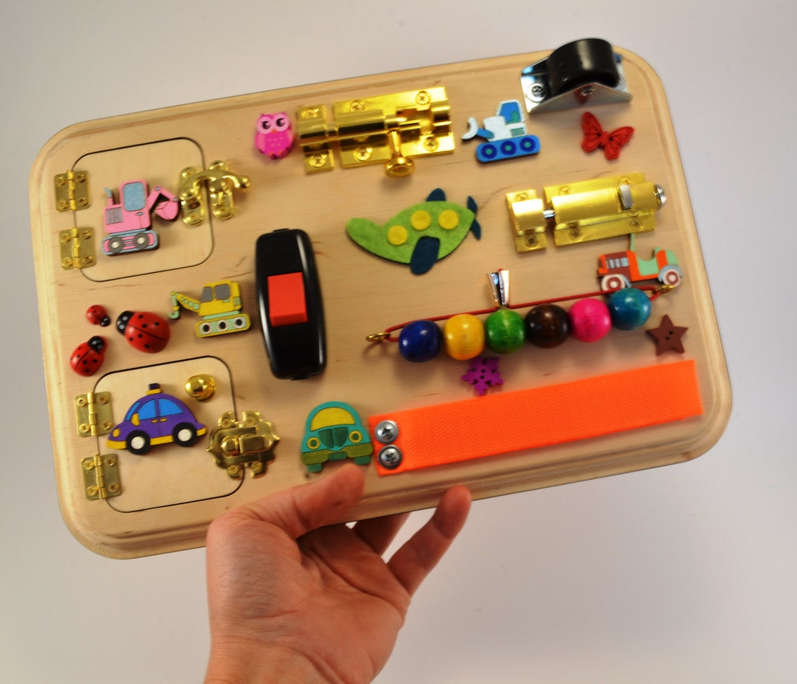Cars Busy Board for Boy Toys for Autism Wooden Busy Toys Etsy Australia