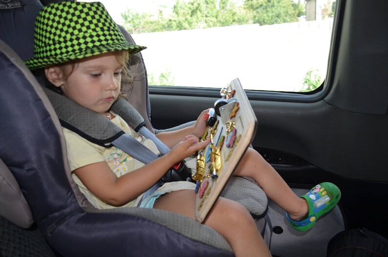 Easter baby gift Busy board for toddler Easter kid toys Happy Etsy