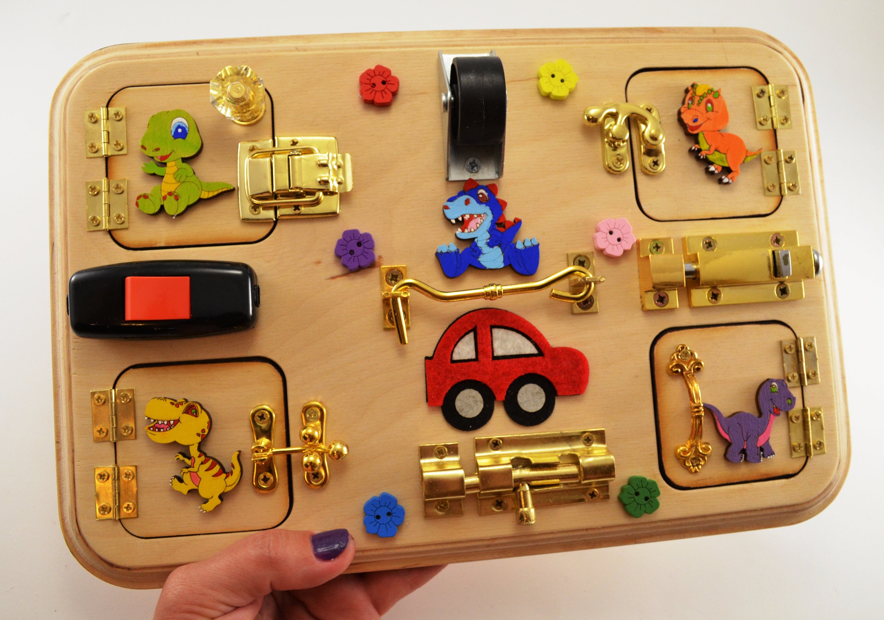 Auto Reise Spielzeug Spielzeug für Autismus Latch Board Etsy