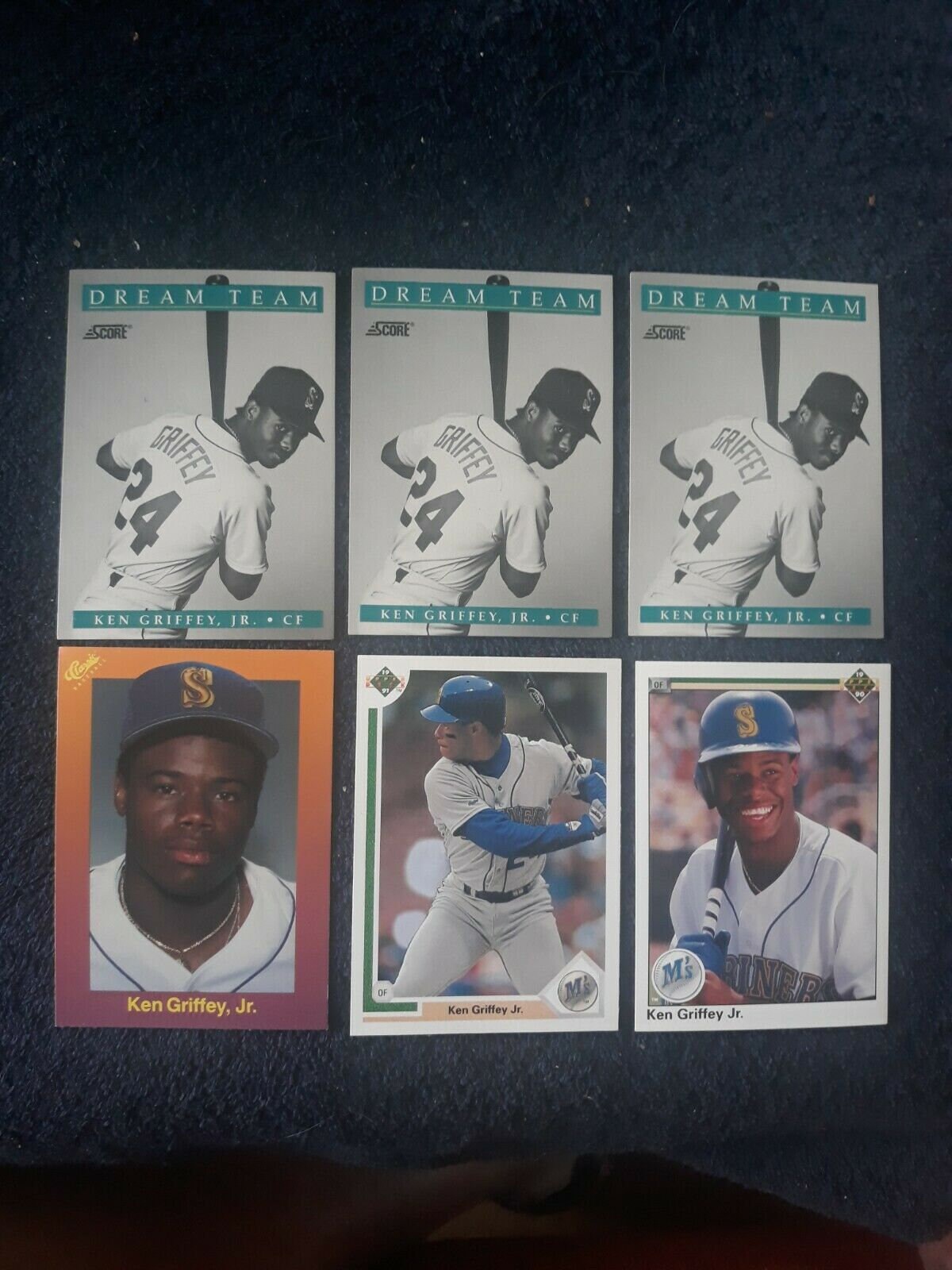 Ken Griffey Jr LOT 6 Sport Card 91 Score Dream Team 90 Upper - Etsy